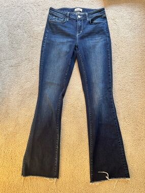 Sneeki Low Rise Straight Leg L’agence Jeans, Crest